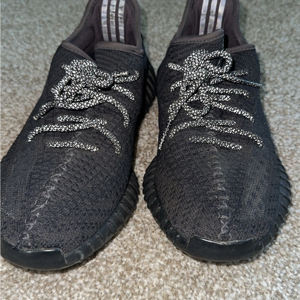 Yeezy Black and Gray Sneakers